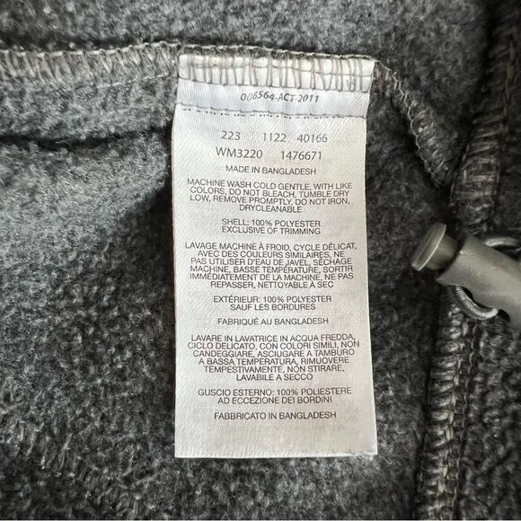 Columbia Men’s S Gray Fleece Full Zip Jacket - Picture 8 of 8